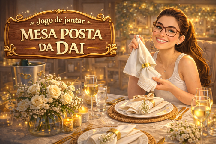 A Dai é a musa da mesa posta