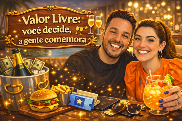 Valor Livre: você decide, a gente comemora 🥂