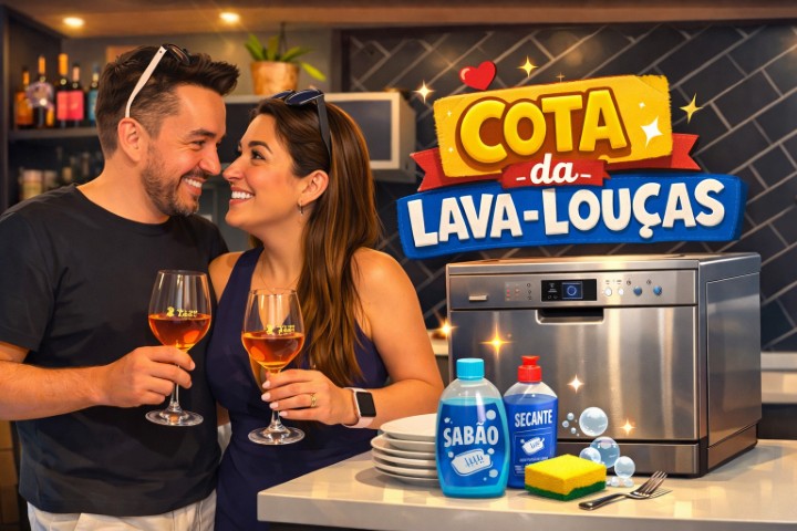 Ajude a gente a manter o casamento feliz e a pia vazia 😅.